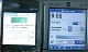 high The Treo 600s screen