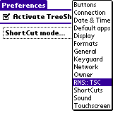0a RNS:: TreoShortcut review   shortcuts for your Treo