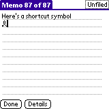 1b RNS:: TreoShortcut review   shortcuts for your Treo