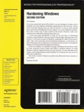 back Hardening Windows(second Edition) review