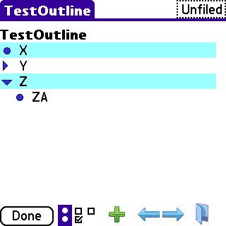 1 SplashNotes review � the outliner for the Palm OS