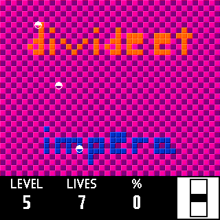1d JezzBall for Palm OS   BallZ public beta test started