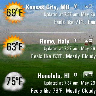 new TreoWeather updated