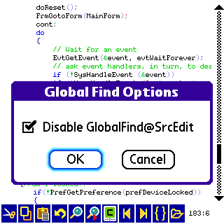 srcedit SrcEdit updated   global find issues fixed