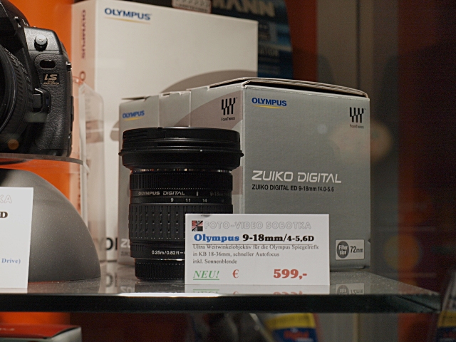 Olympus 9 18mm lens spotted 599 Euros PA144184t Olympus 9 18mm lens spotted 599 Euros