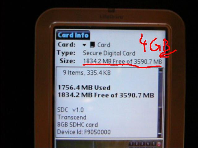 0b Dmitry Grinberg releases SDHC driver for Palm OS