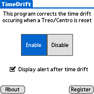 Unbenannt Treo/Centro Time Drift fix: beta testers needed