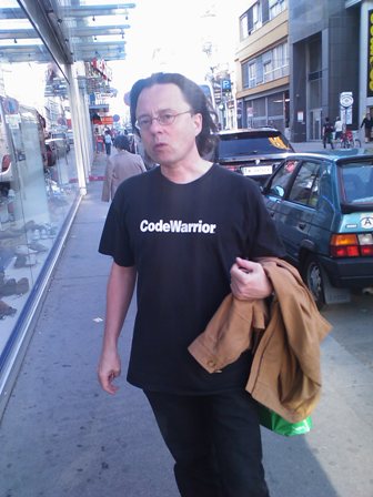 DSC 0203 Blast from the past   the CodeWarrior T Shirt