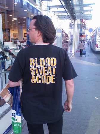DSC 0204 Blast from the past   the CodeWarrior T Shirt