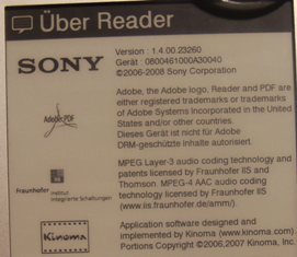 4a Sony PRS505   Kindle, European Style