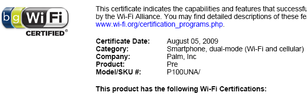 pre wifi Weird new Pre model pops up at WiFi certification shack