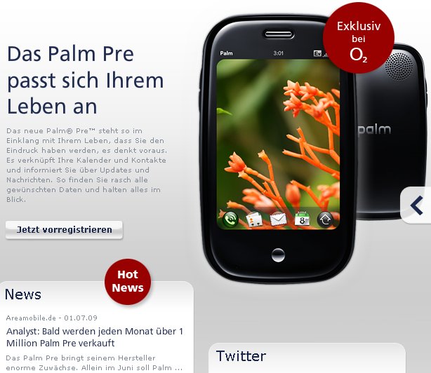 pre telefonica Telefonica Germany launches Pre portal