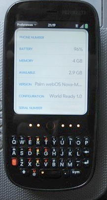 palm pixi gsm GSM version of Palm Pixi pops up