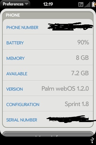webos 1 2 webOS 1.2 leaked