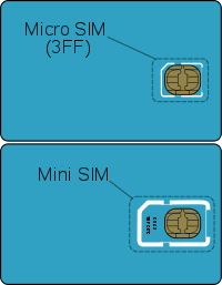 GSM Micro SIM Card vs. GSM Mini Sim Card Micro SIM electrically compatible with classic SIM cards