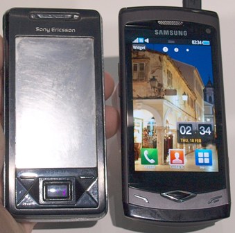 samsung wave size 1 Samsung Bada   UI walk through