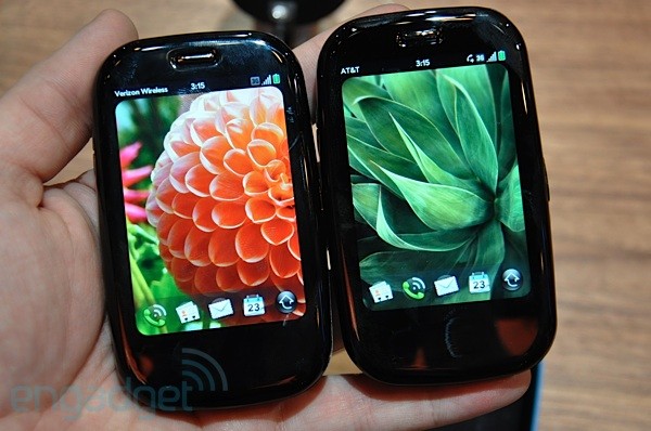 pre plus att vs verizon Palm Pre Plus   comparing AT&T and Verizon